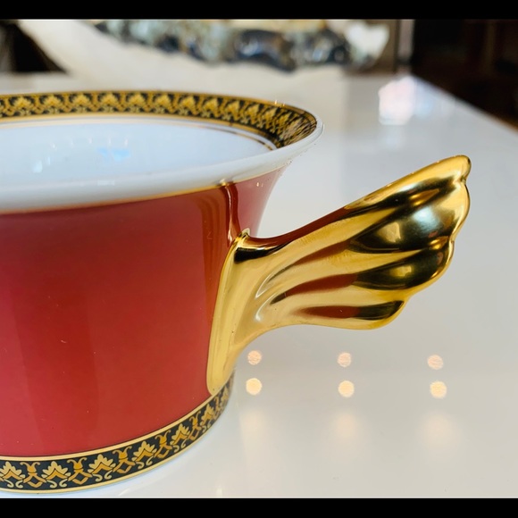Versace Rosenthal, Medusa Red Tea set SOLD - Picture 10 of 11